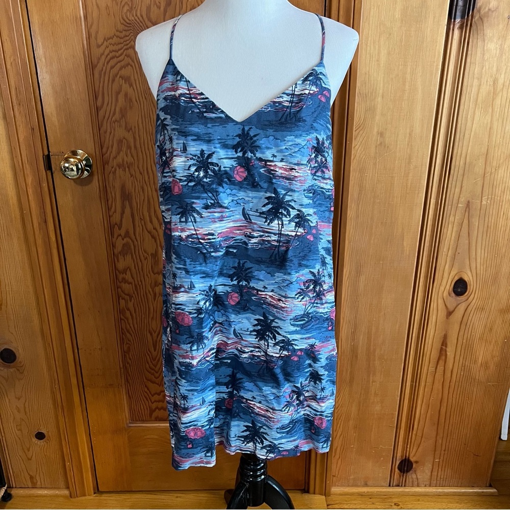 J.Crew Beach Sunset Print Dress - Picture 2 of 9